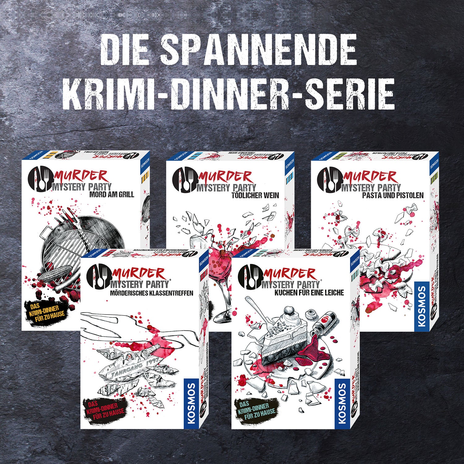 Murder Mystery Party Kuchen für eine Leiche