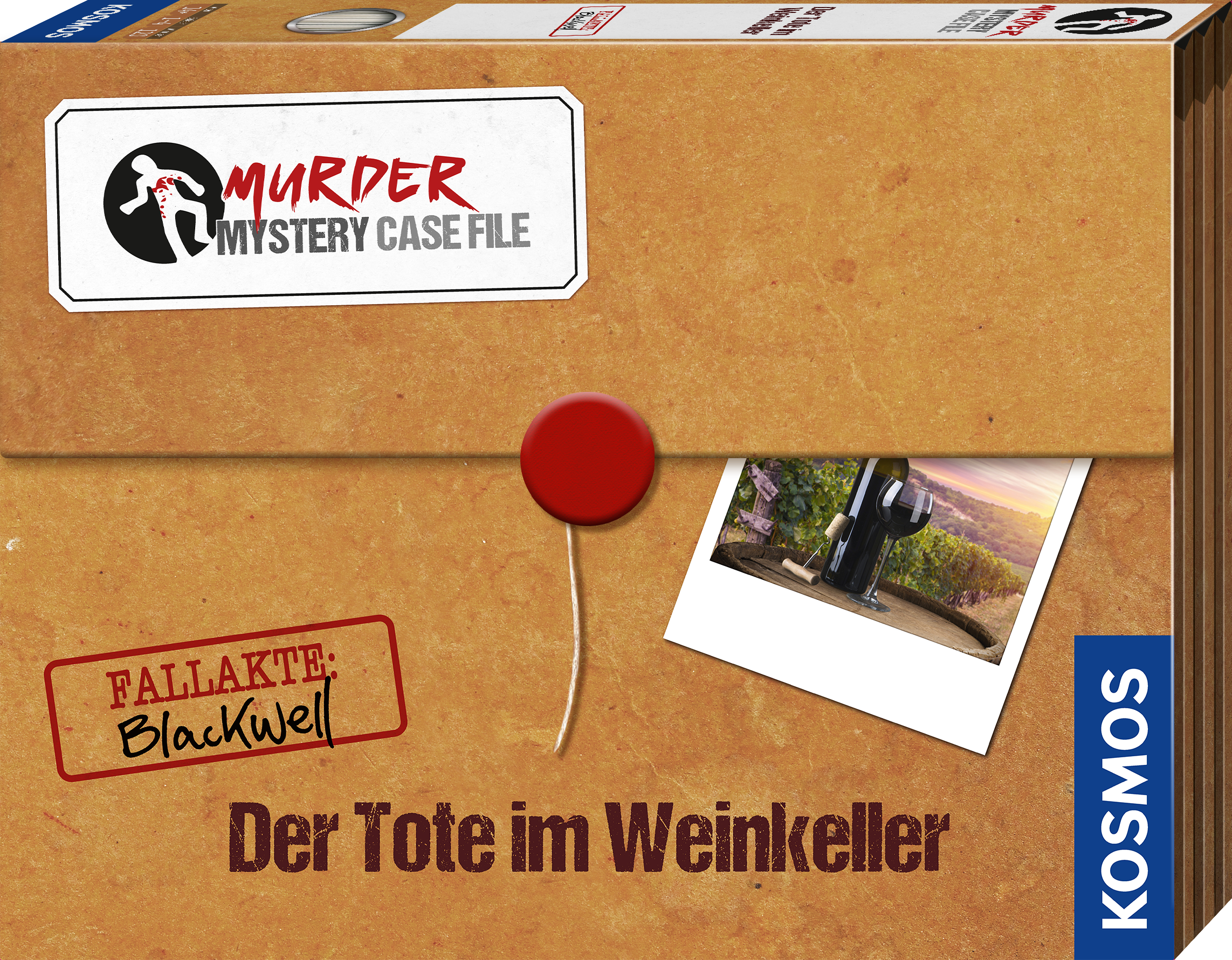 Murder Mystery Case File The Dead Man in the Wine Cellar