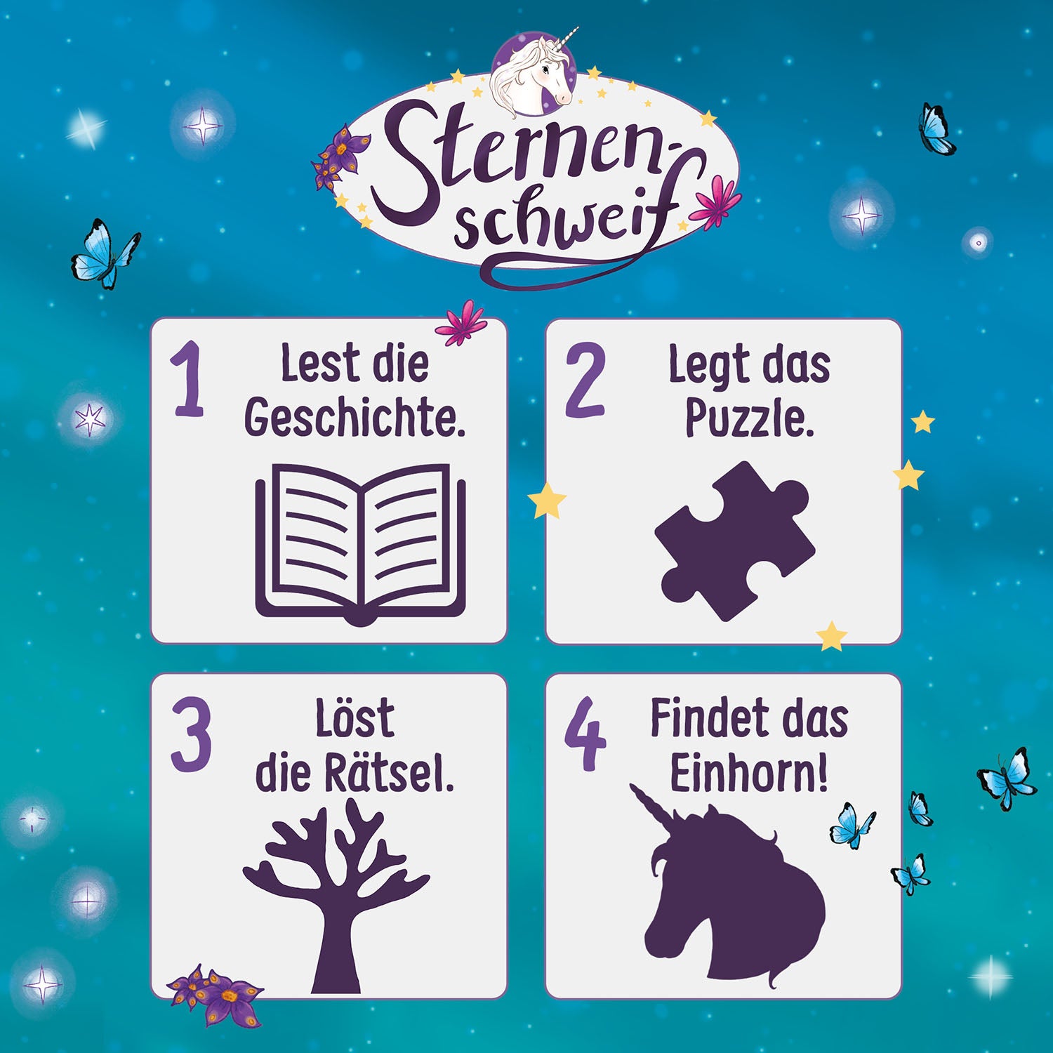 Story-Puzzle: Sternenschweif - Das verschwundene Einhorn