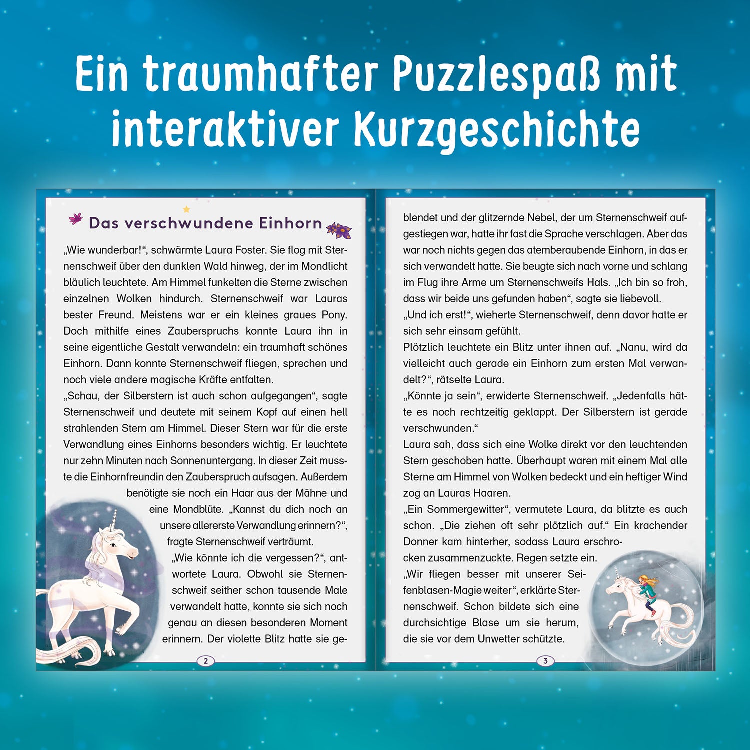 Story-Puzzle: Sternenschweif - Das verschwundene Einhorn