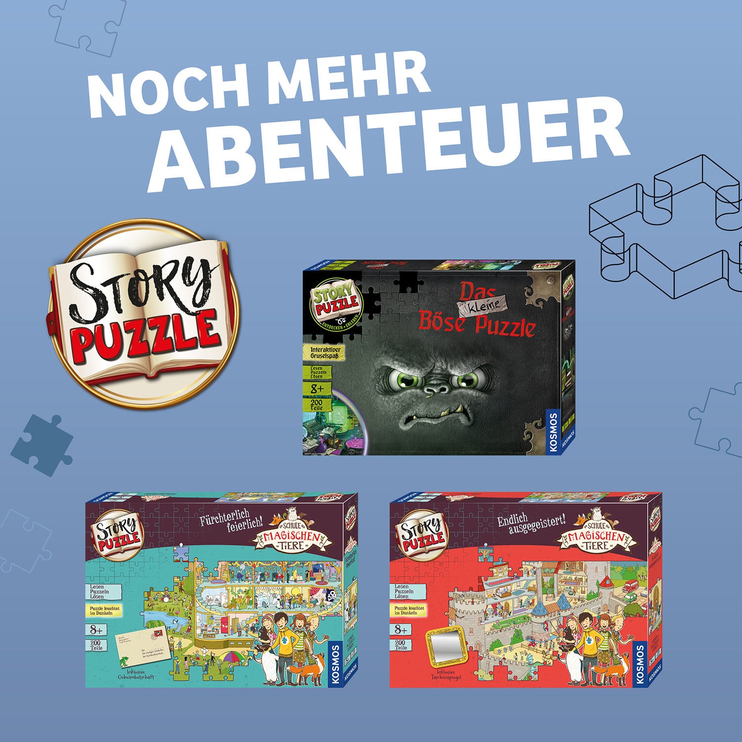 Story-Puzzle: Bitte nicht öffnen - Flauschig!