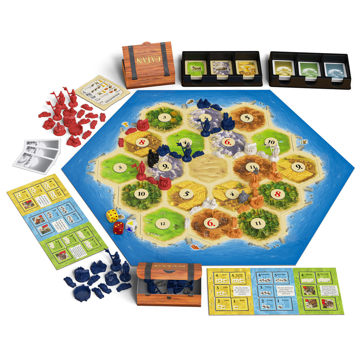 CATAN - Erweiterung - Städte & Ritter