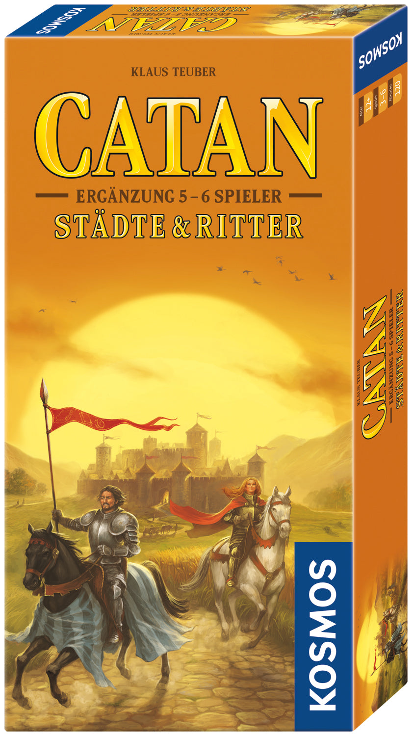 CATAN - Ergänzung 5-6 Spieler - Städte & Ritter