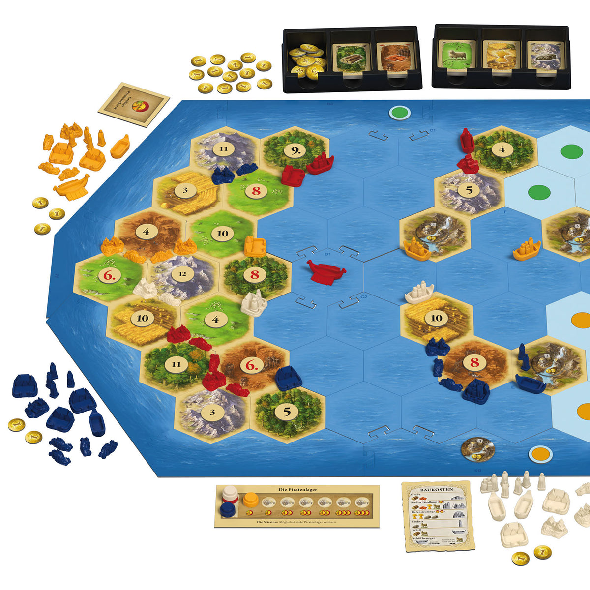 CATAN - Erweiterung - Entdecker & Piraten