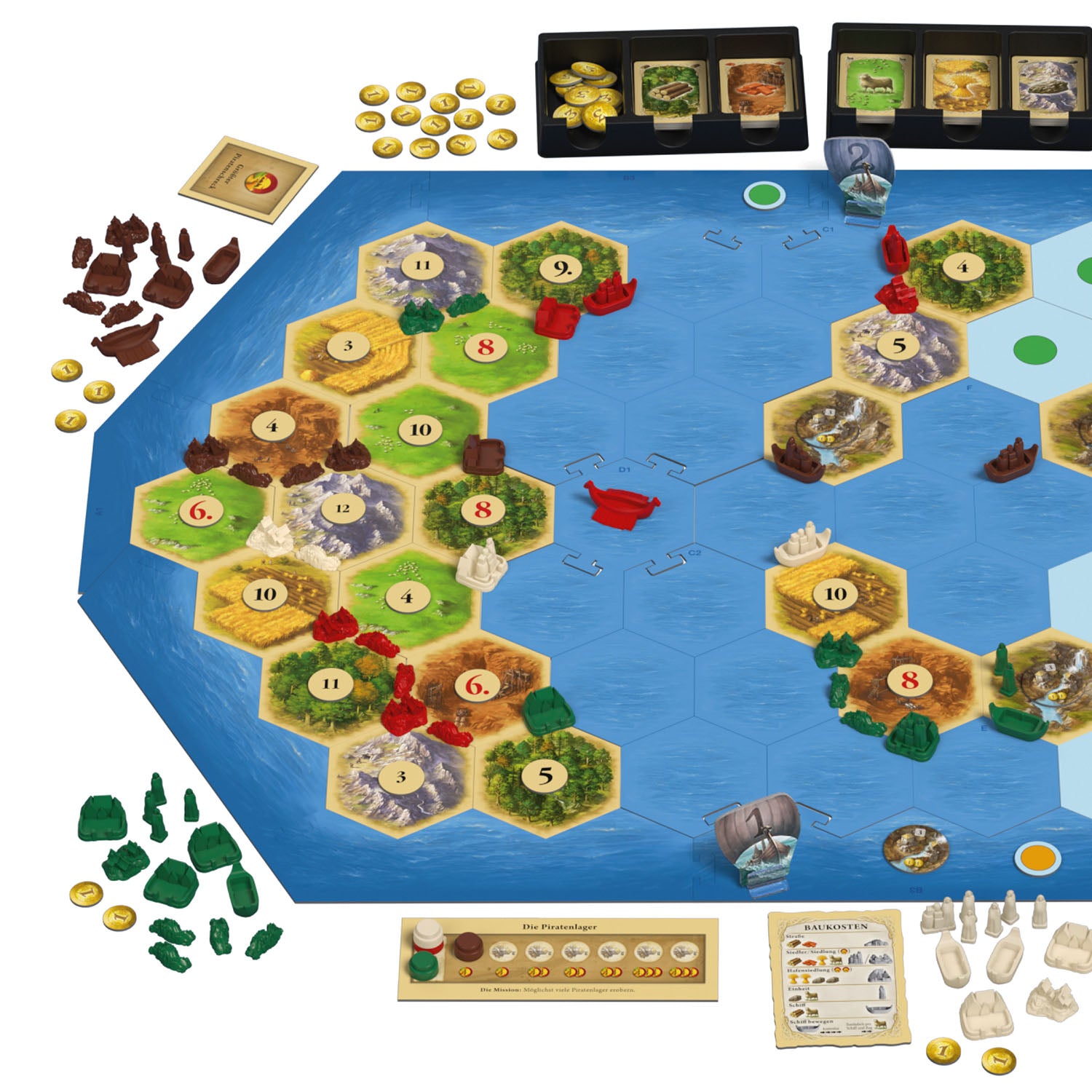 CATAN - Explorers & Pirates 5-6 Player Extension