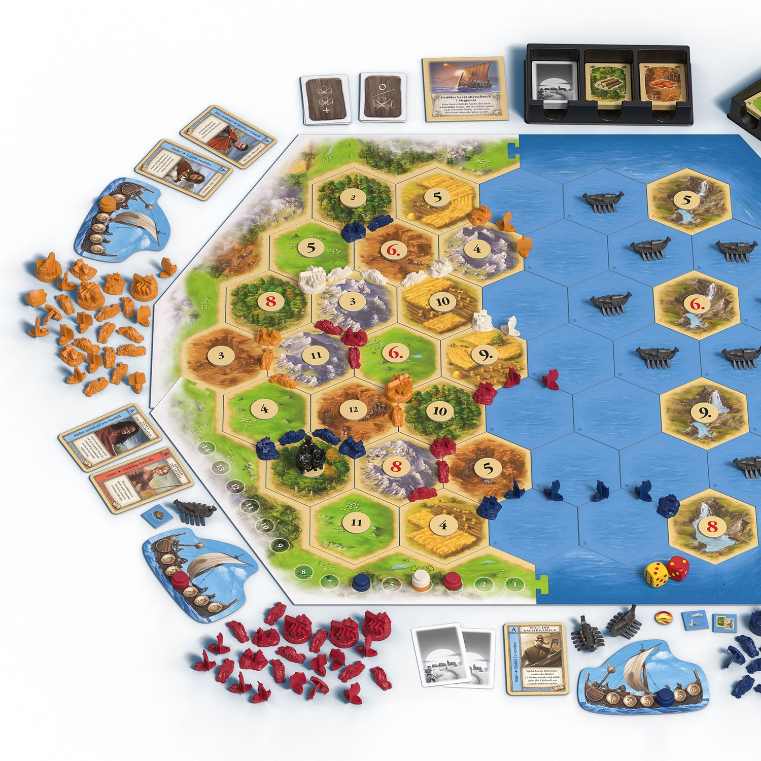 CATAN - Seafarers Scenarios - The Legend of the Sea Robbers
