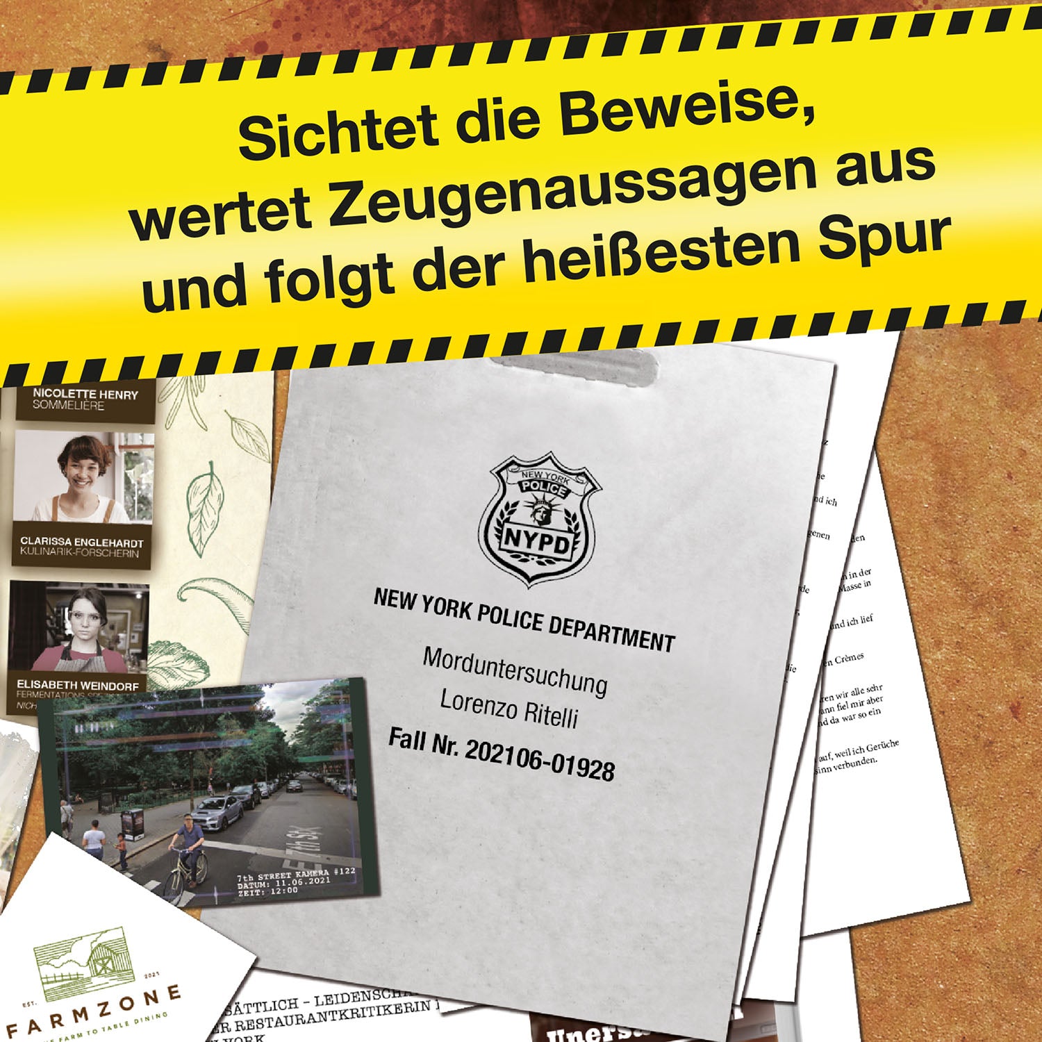 Murder Mystery Case Files Murder à la Carte