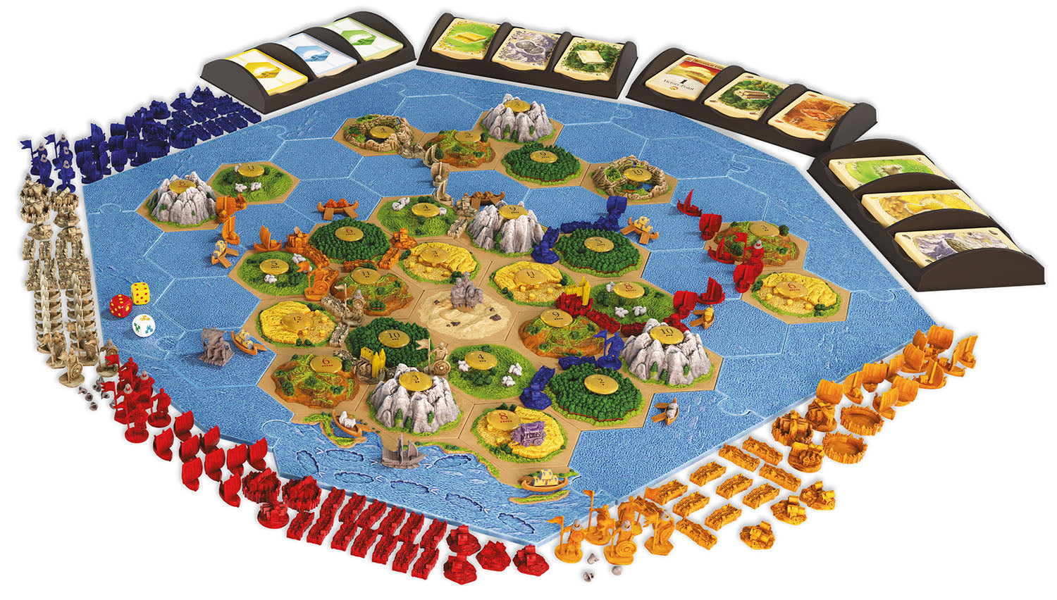 CATAN - 3D Expansion - Seafarers + Cities & Knights