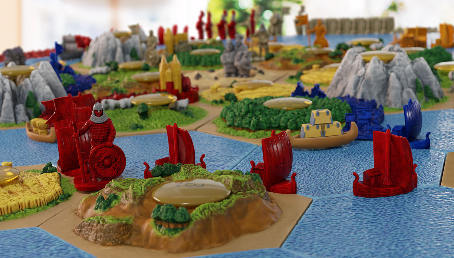 CATAN - 3D Expansion - Seafarers + Cities & Knights
