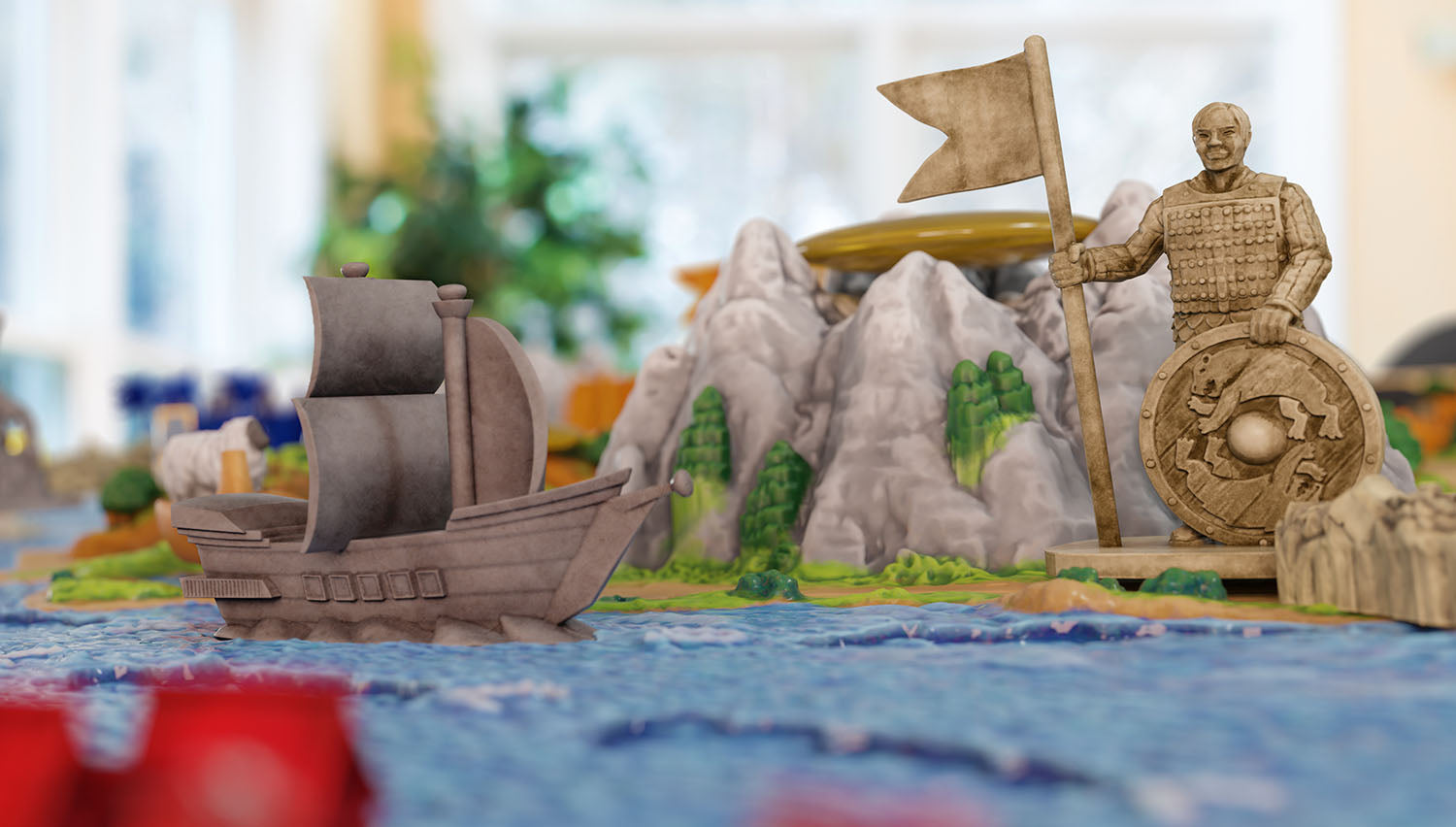 CATAN - 3D Expansion - Seafarers + Cities & Knights