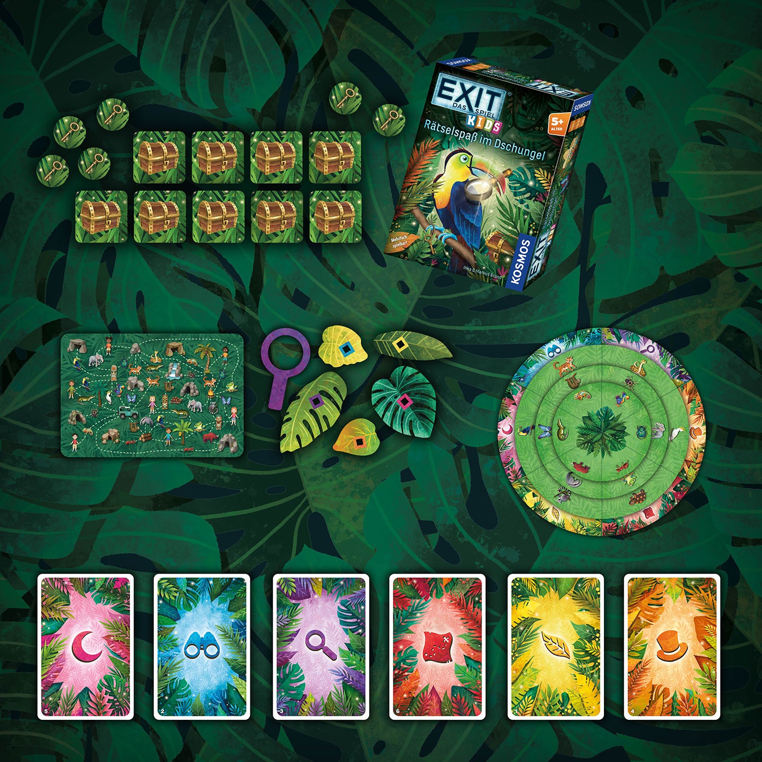 EXIT® - Das Spiel - Kids: Rätselspaß im Dschungel