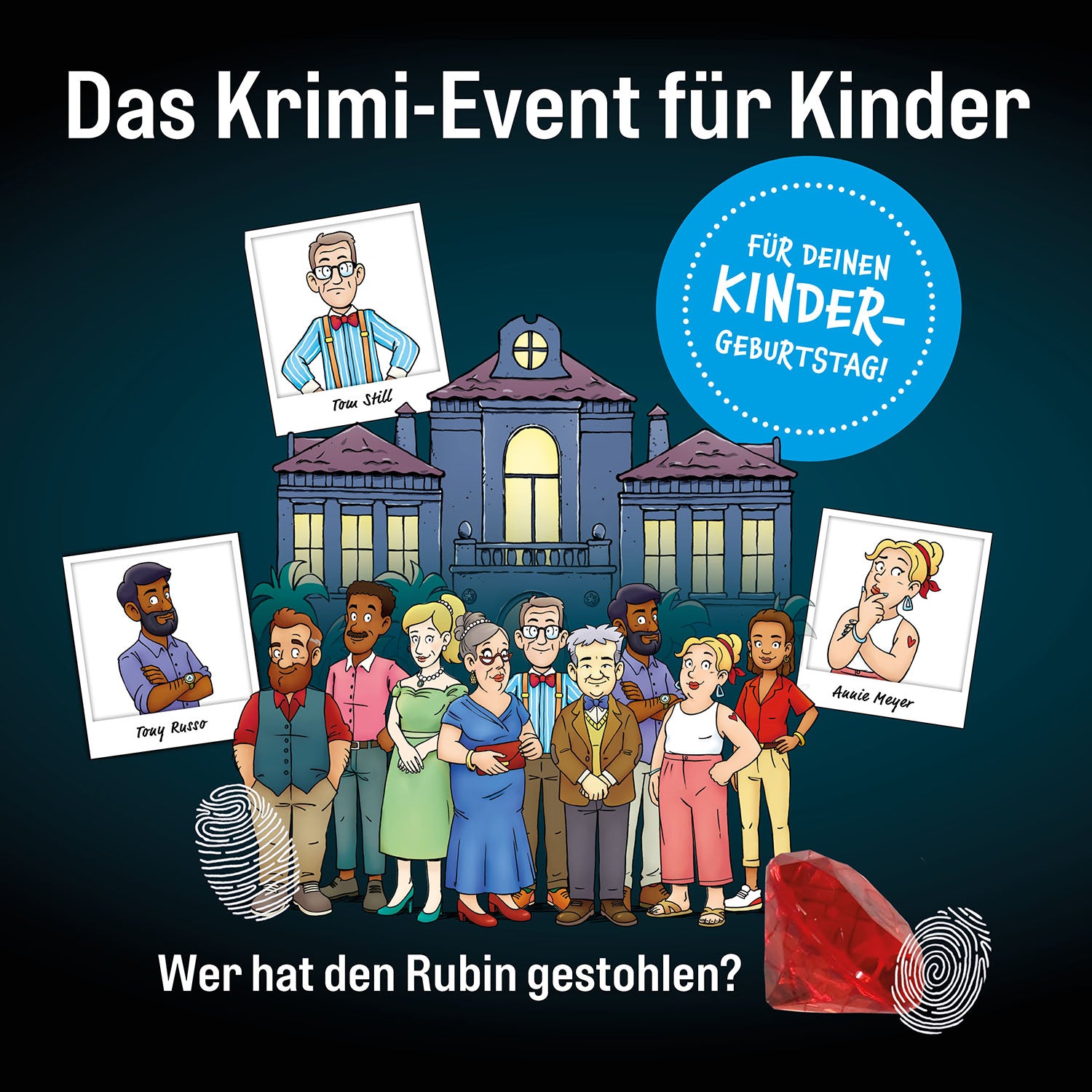 Rätsel-Party: Die drei Fragezeichen Kids - Der verschwundene Rubin