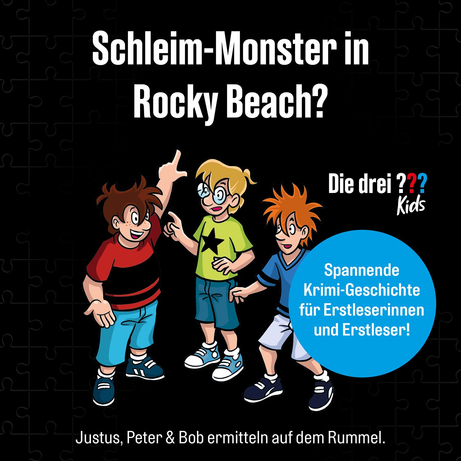 Krimi-Puzzle: Die drei ??? Kids - Vorsicht, Glibberfalle!