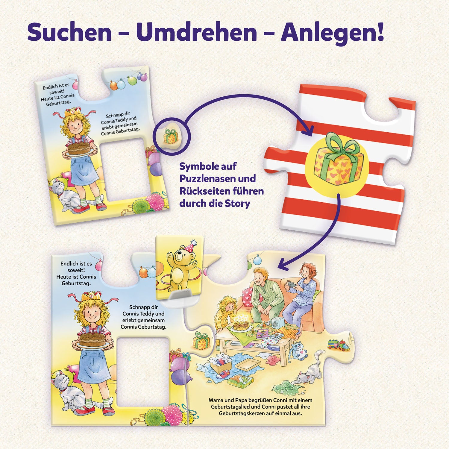 Mein erstes Story-Puzzle: Meine Freundin Conni
