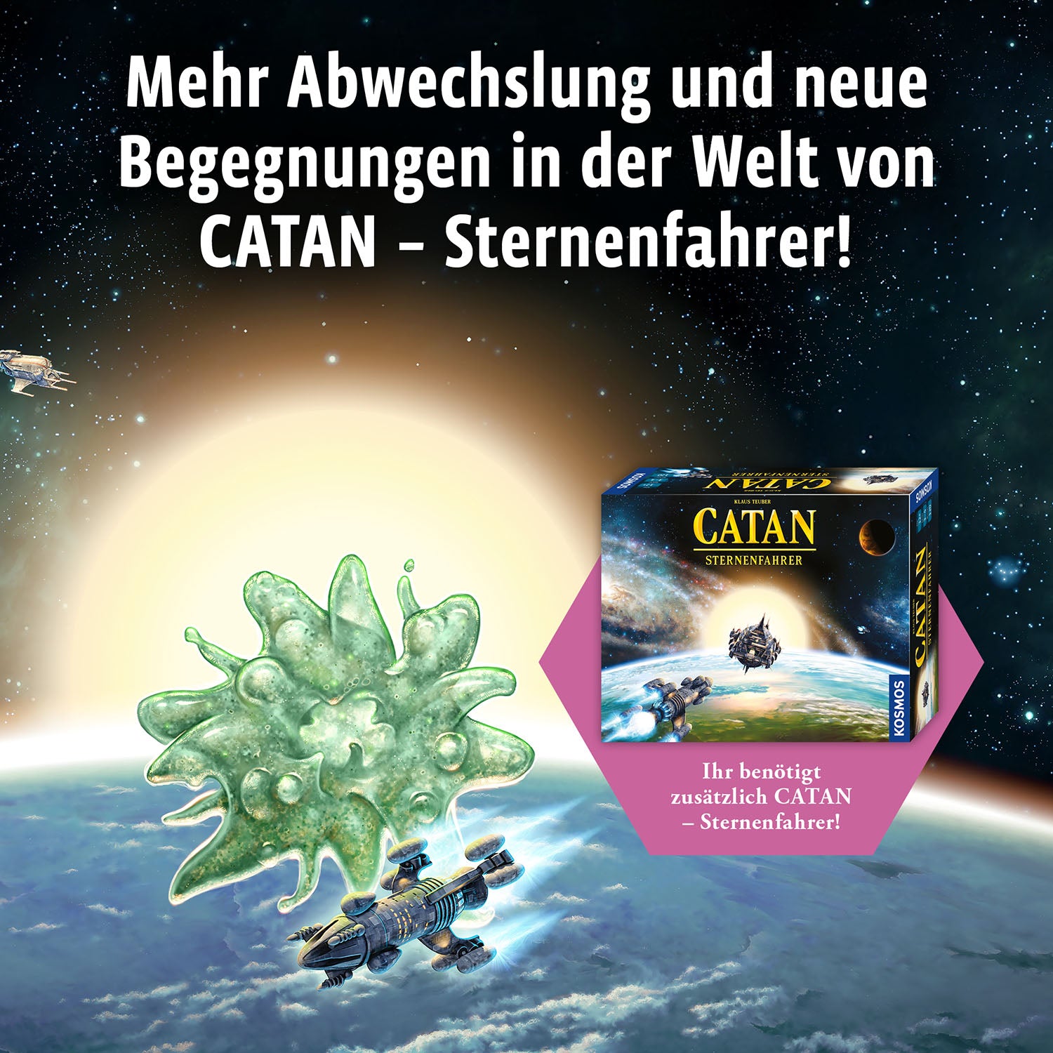 CATAN - Starfarers Expansion - New Encounters