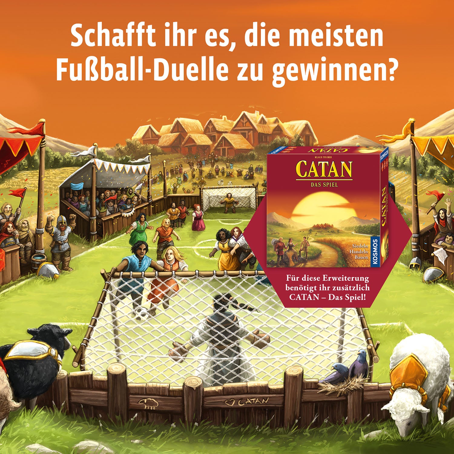 CATAN - Szenario - Fußballfieber