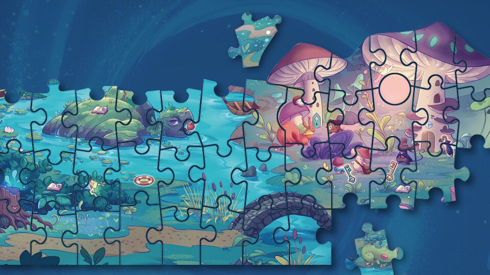 Magischer Puzzlespaß