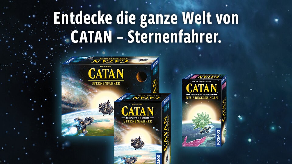 Den Weltraum entdecken mit CATAN – Sternenfahrer