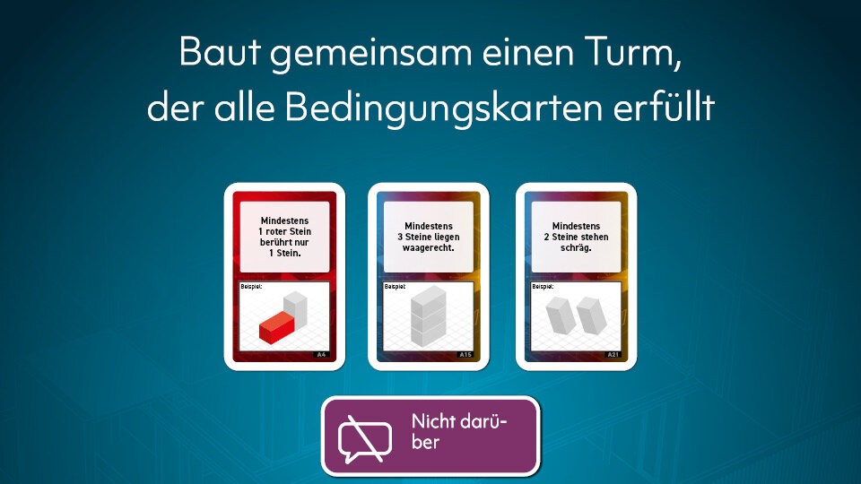 Die Bedingungskarten