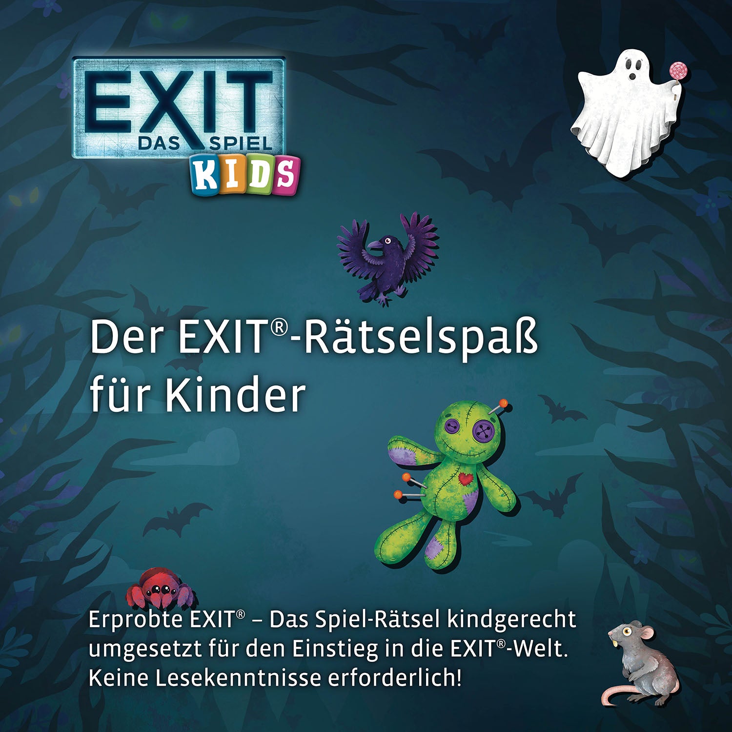 EXIT® - Das Spiel - Kids: Gruseliger Rätselspaß