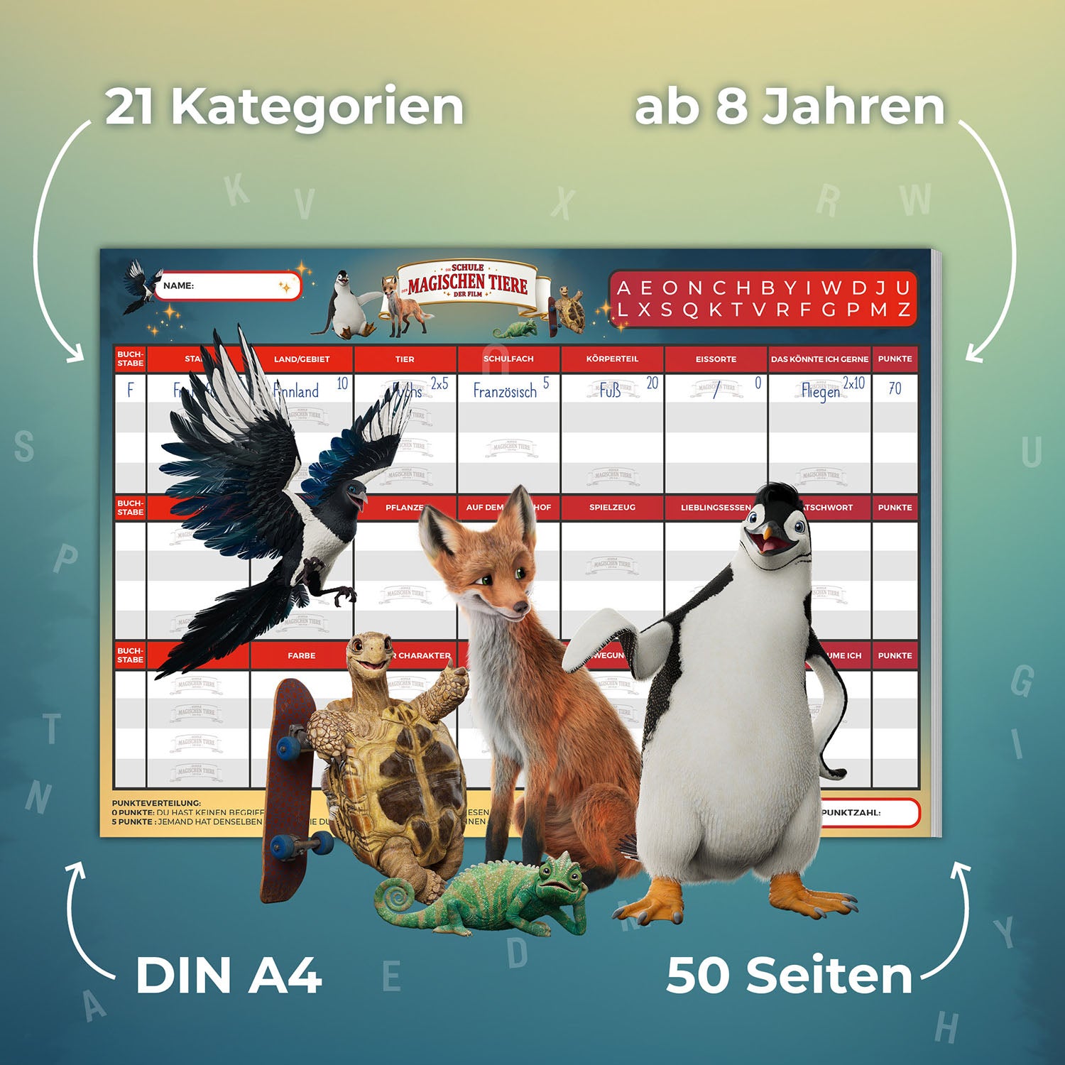 Stadt – Land – Die Schule der magischen Tiere