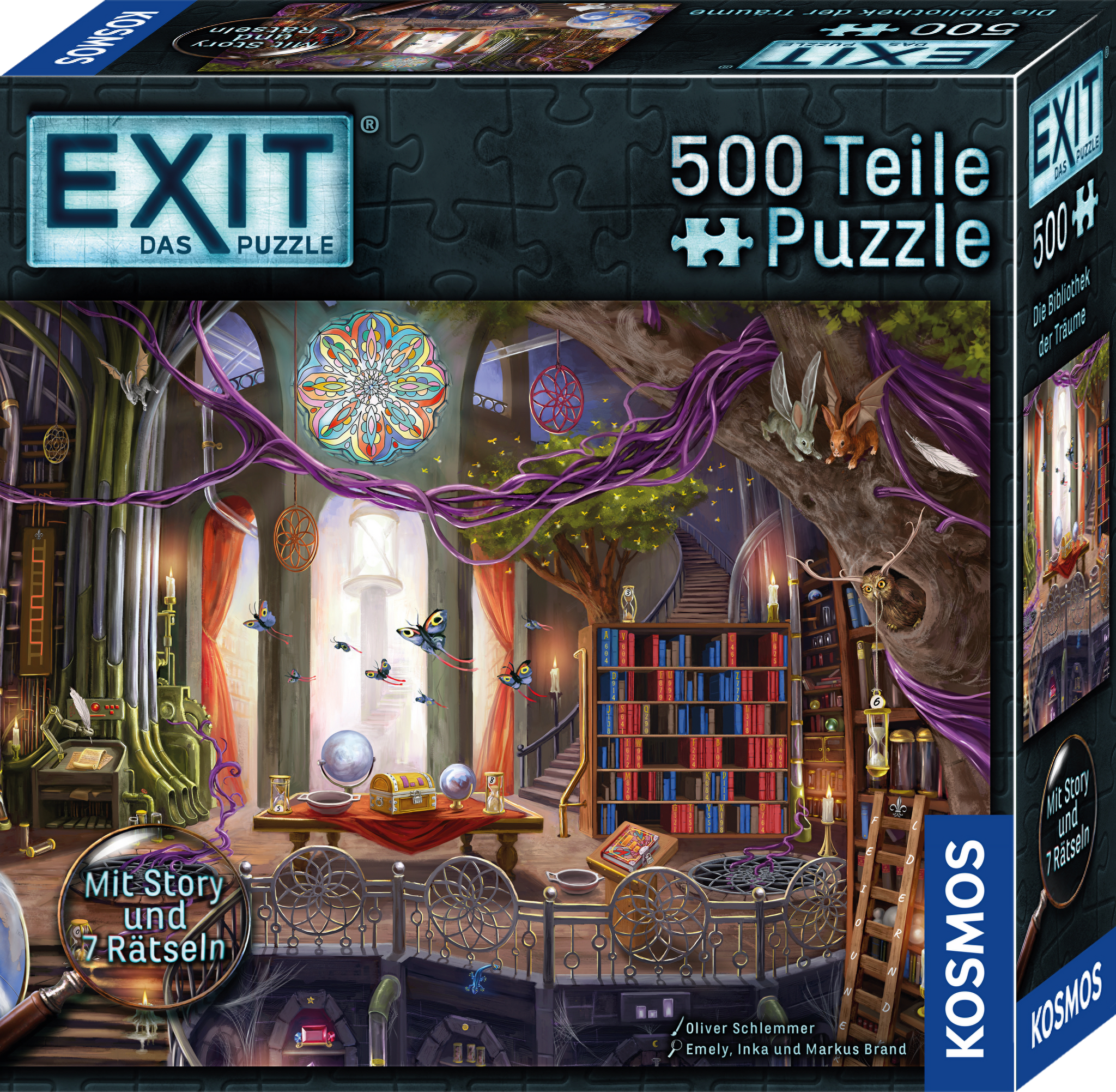 Exit: Puzzle - the Library of Dreams box view