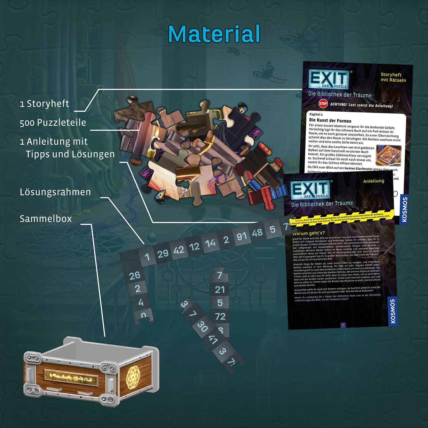 EXIT® - Das Puzzle: Die Bibliothek der Träume