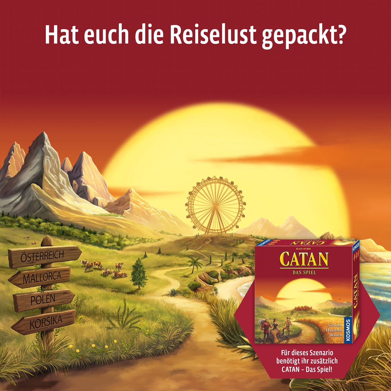 CATAN - Scenario - Wanderlust