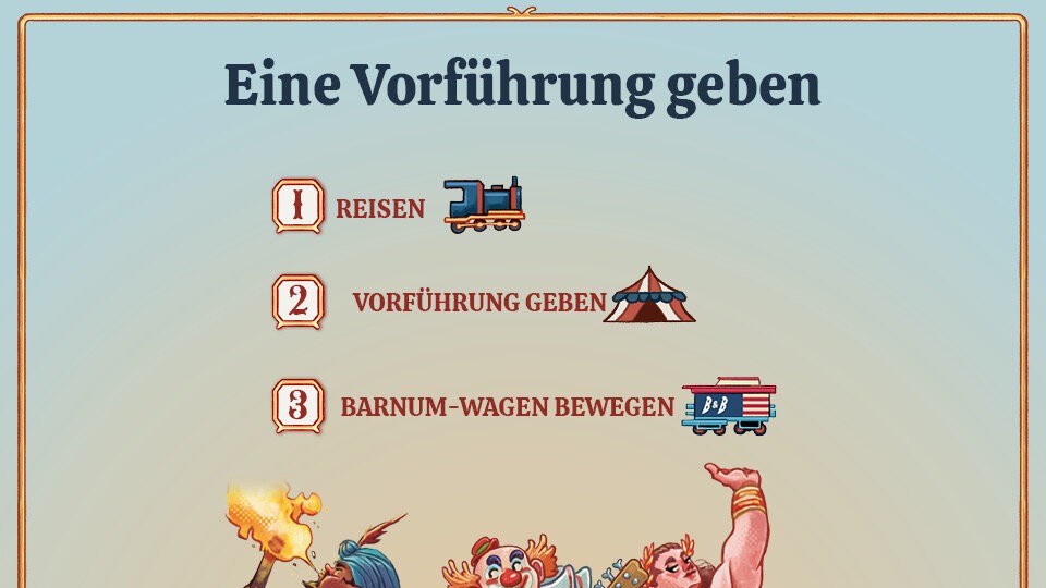 Vorführung geben