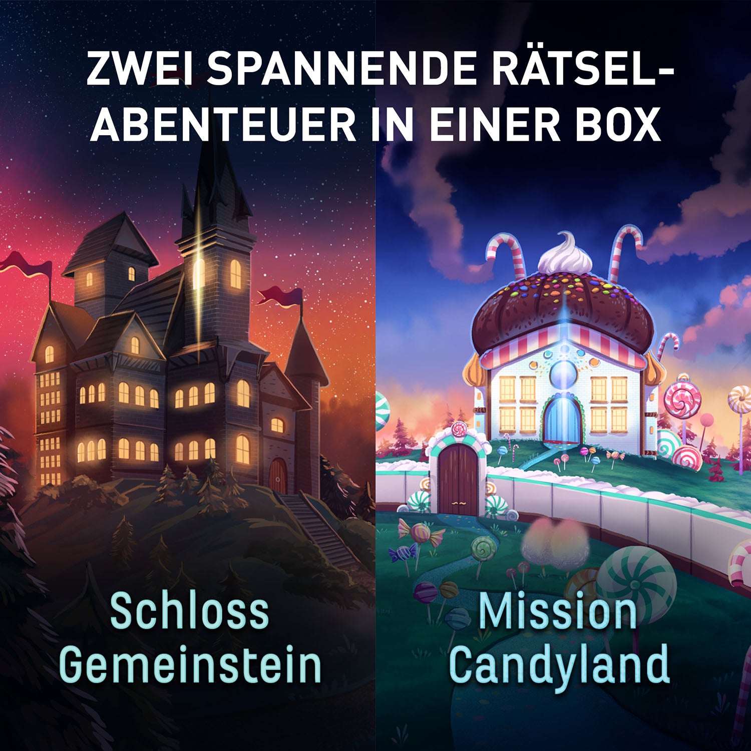 EXIT® - Das Spiel - Family: Schloss Gemeinstein/Mission Candyland