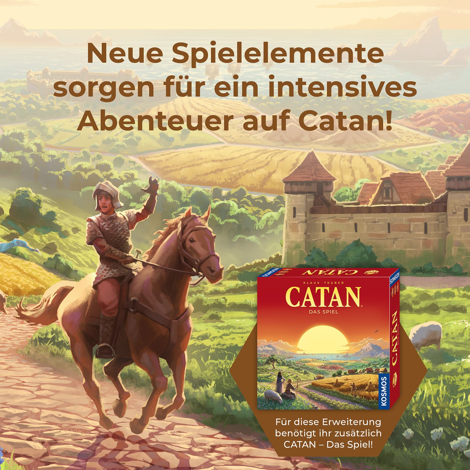 CATAN - Städte & Ritter - Erweiterung