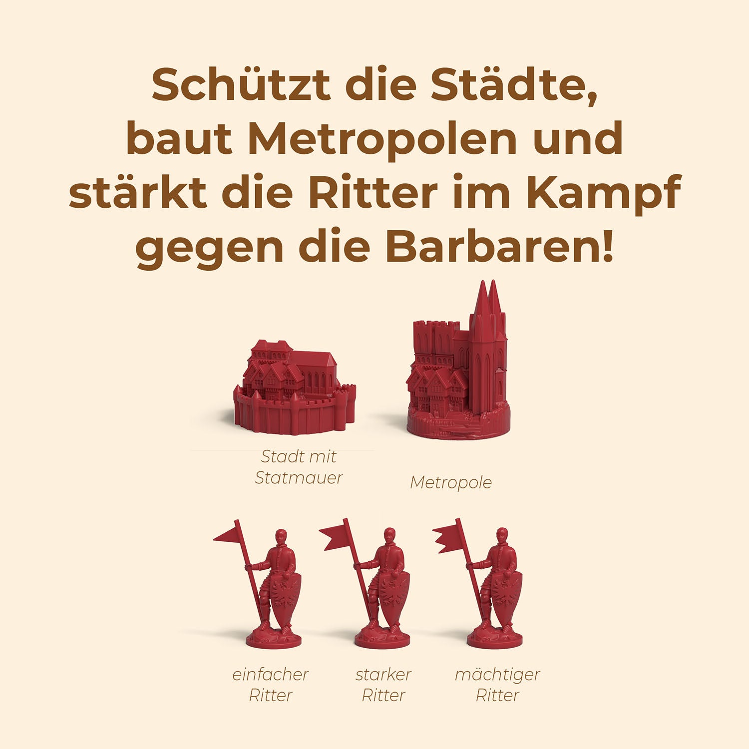 CATAN - Städte & Ritter - Erweiterung