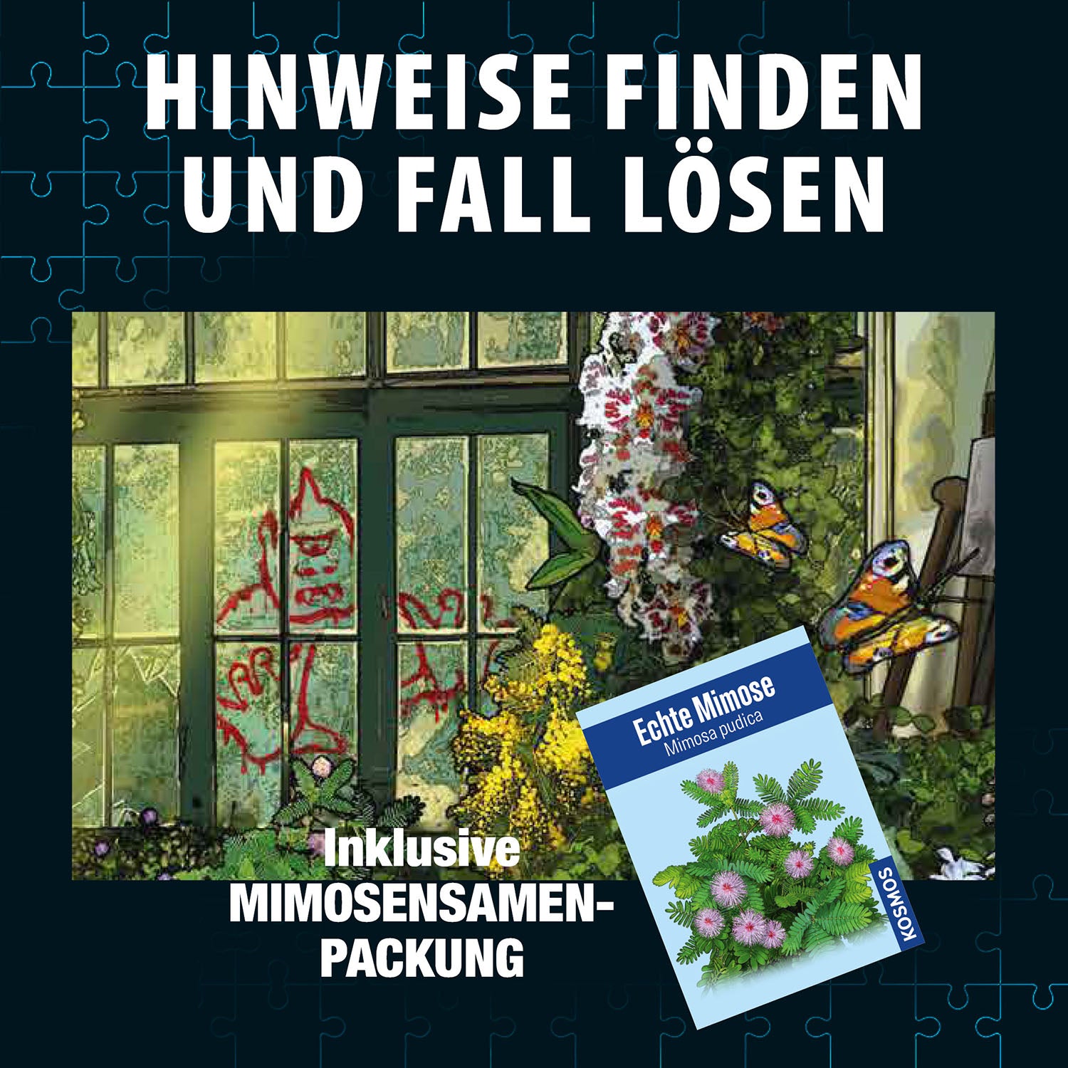 Krimi-Puzzle: Die drei ??? - Die Blüte des Verderbens