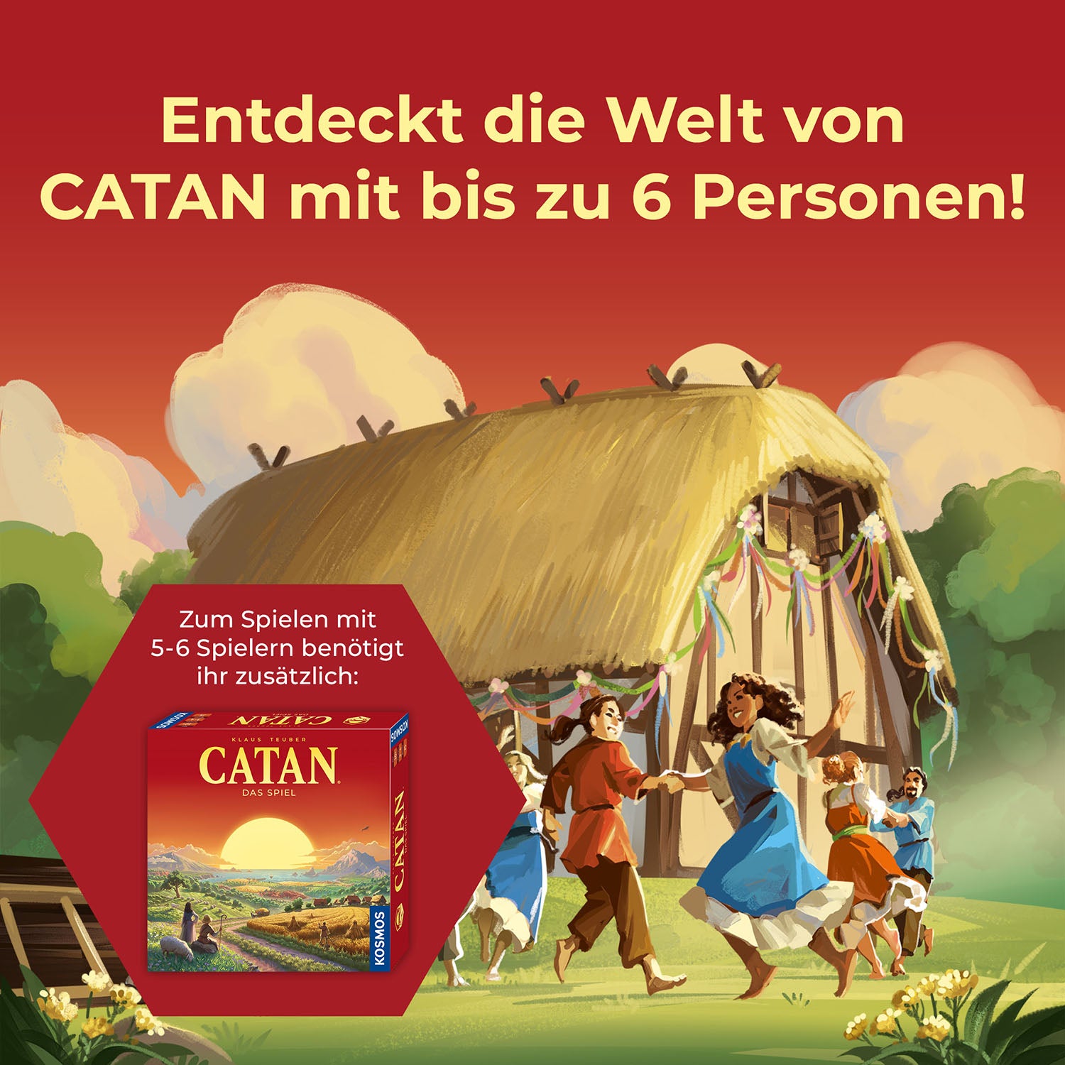 CATAN - Das Spiel - 5-6 Personen Erweiterung