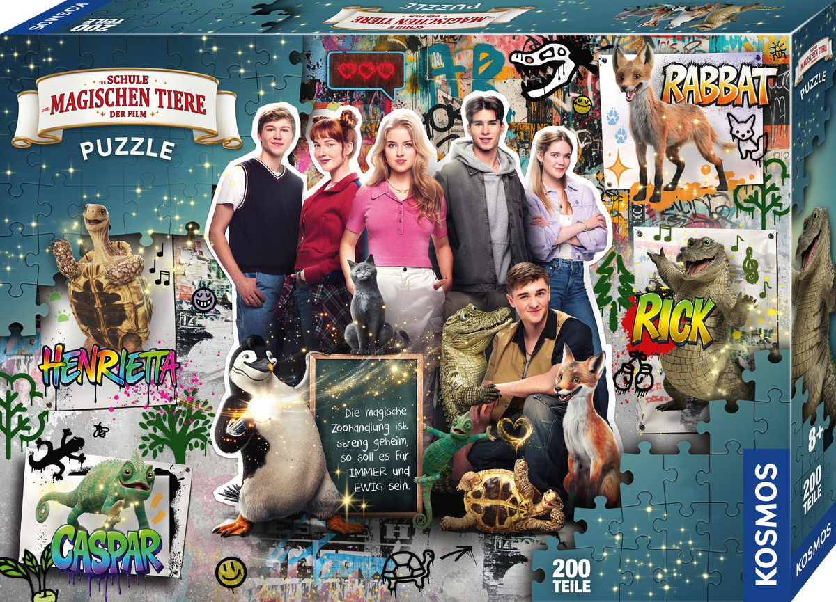 Die Schule der magischen Tiere: Puzzle zum Film — Teamwork