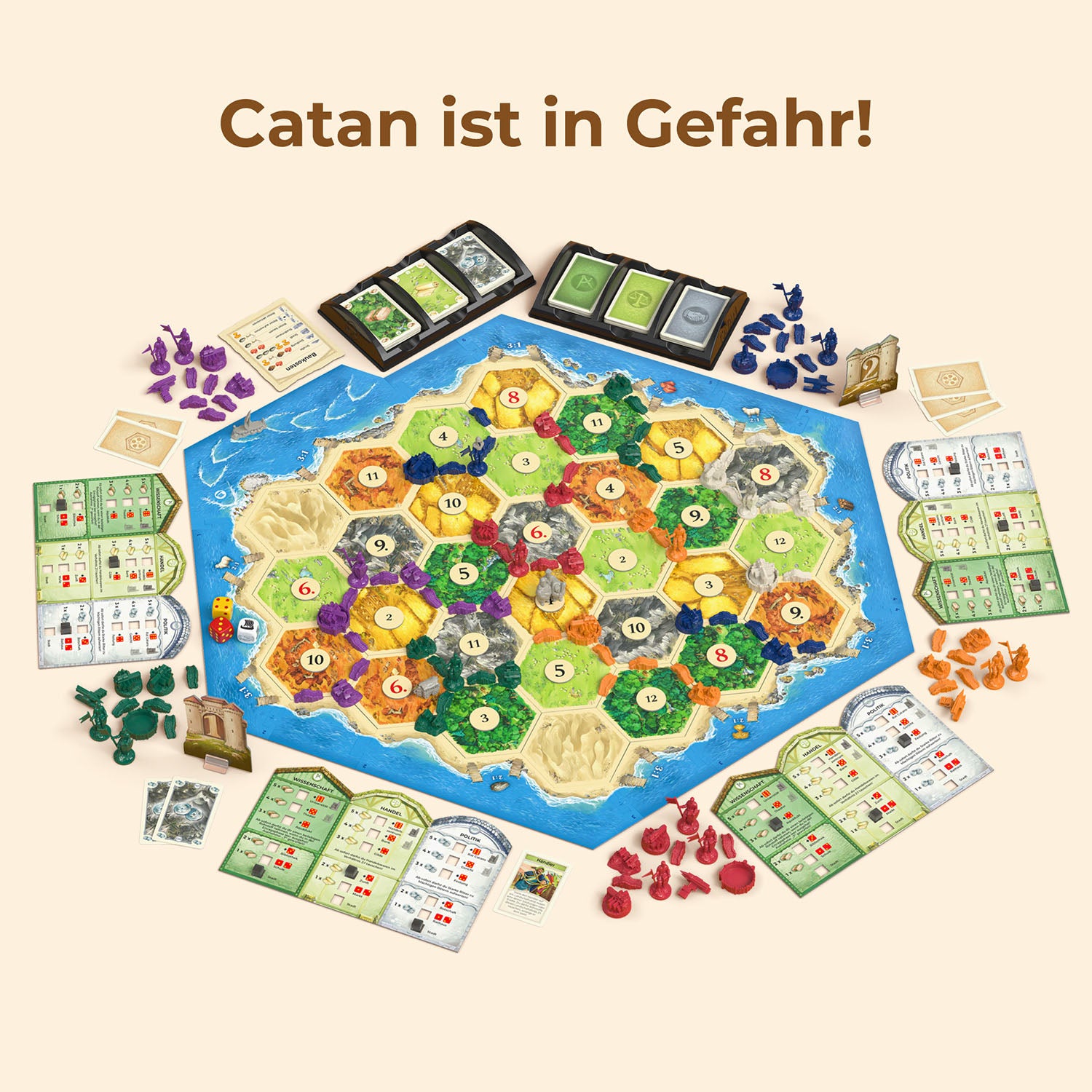 CATAN - Städte & Ritter - 5-6 Personen Erweiterung