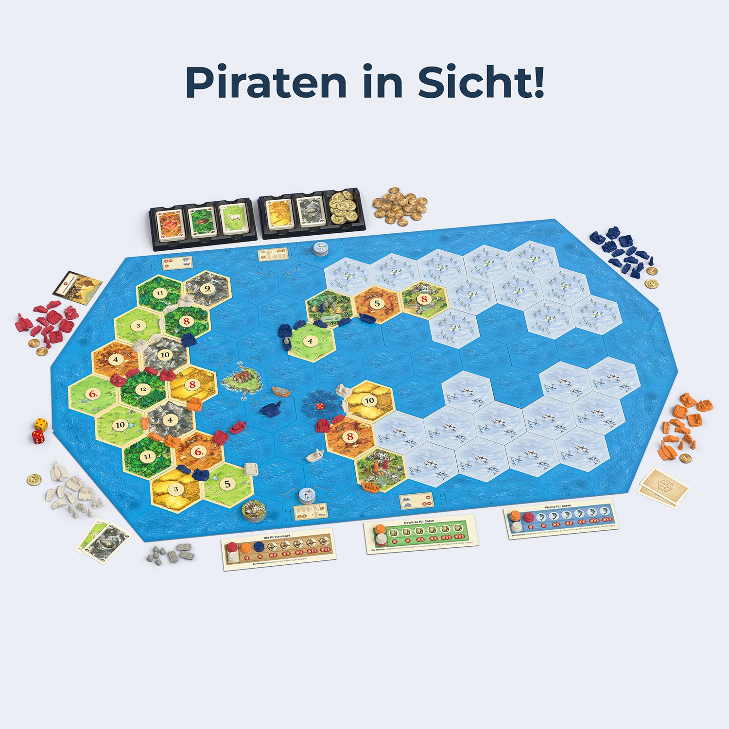 CATAN - Entdecker & Piraten - Erweiterung