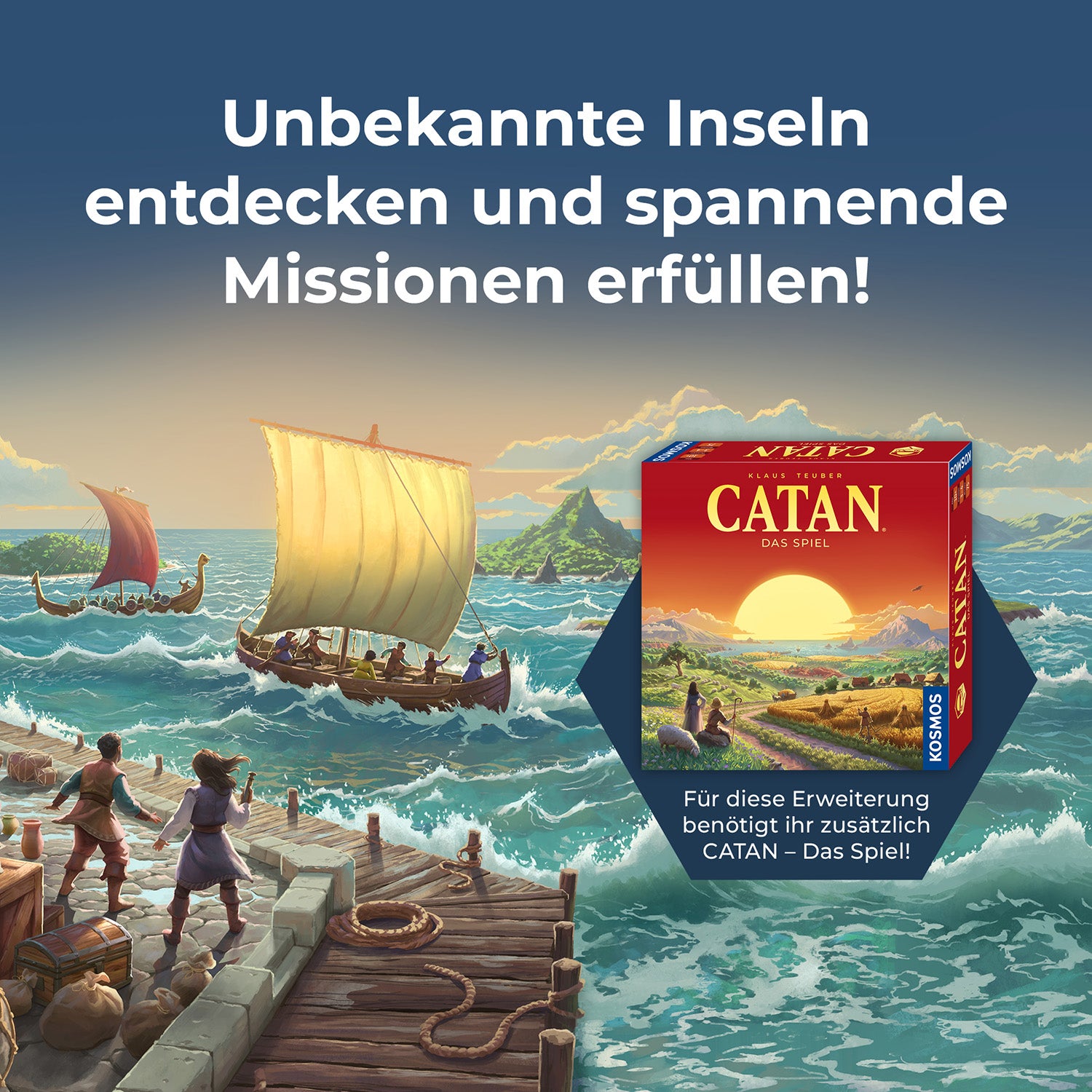 CATAN - Entdecker & Piraten - Erweiterung