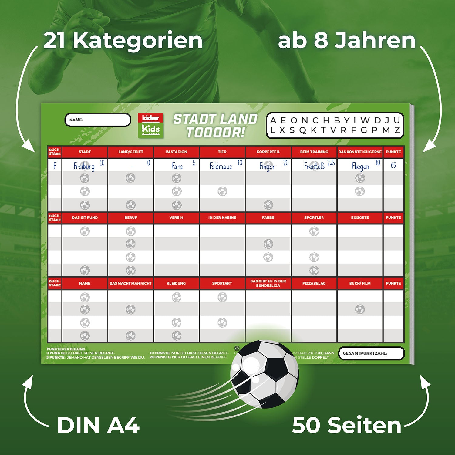 kicker Kids: Stadt - Land - Tooor!