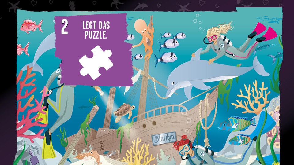 Das 200 Teile Puzzlerätsel