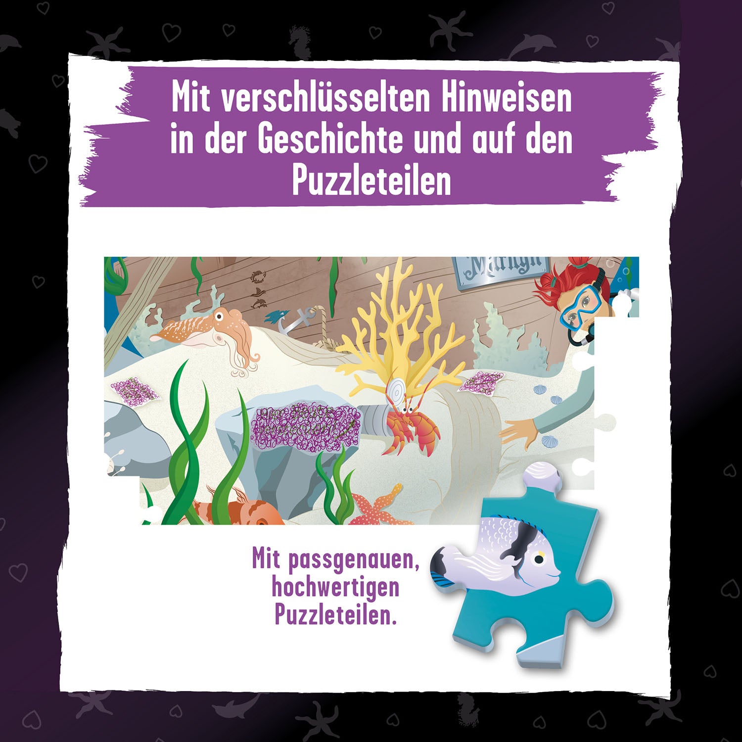 Mystery Puzzle: The Three !!! - The Treasure of the Dolphins