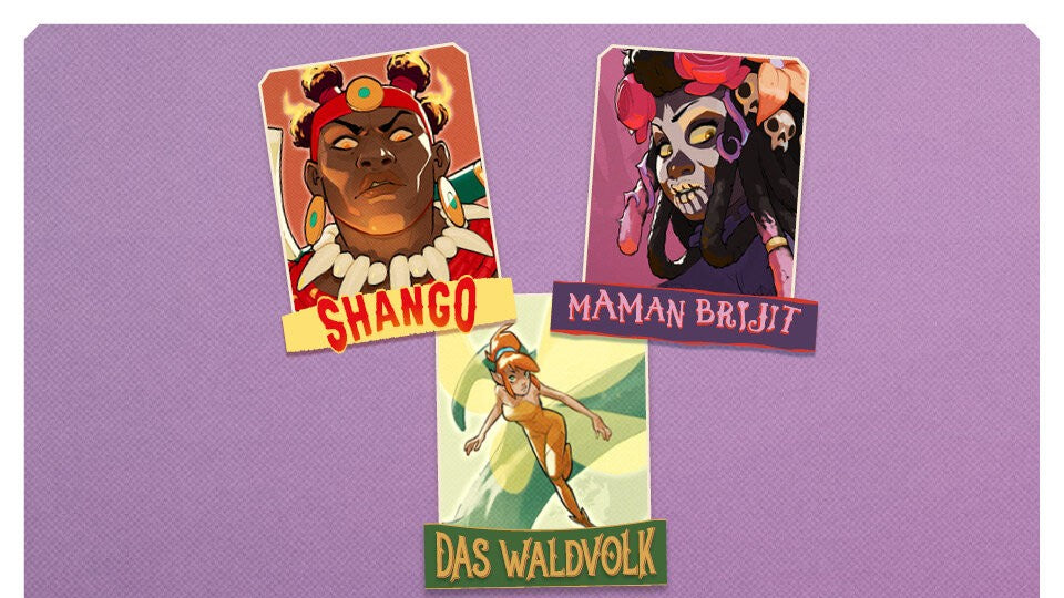 Zwölf einzigartige Charaktere