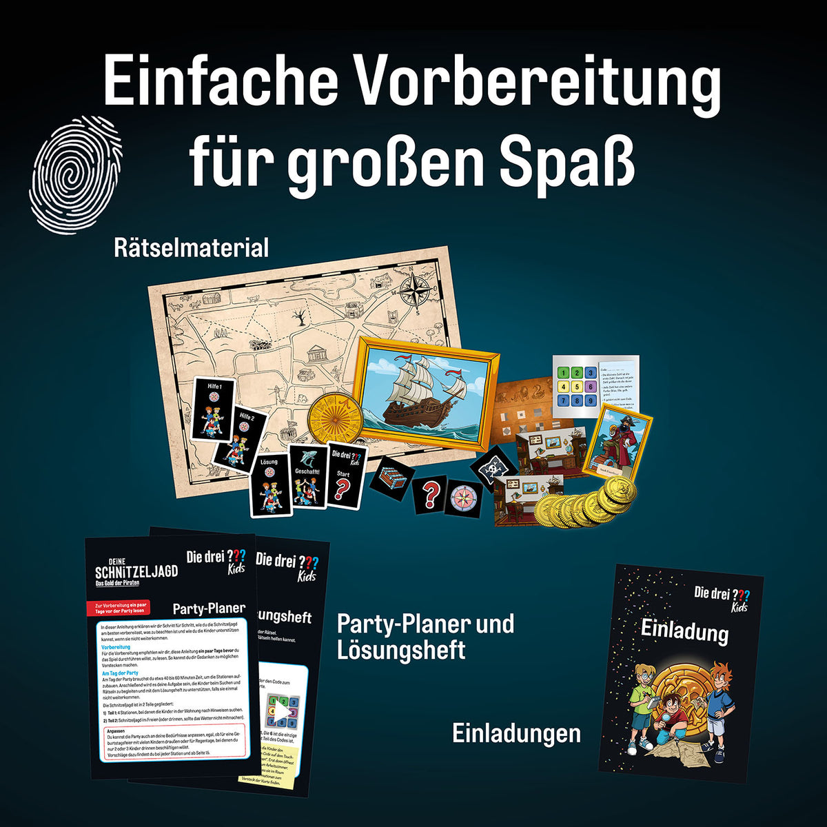 Die drei ??? Kids: Deine Schnitzeljagd - Das Gold der Piraten