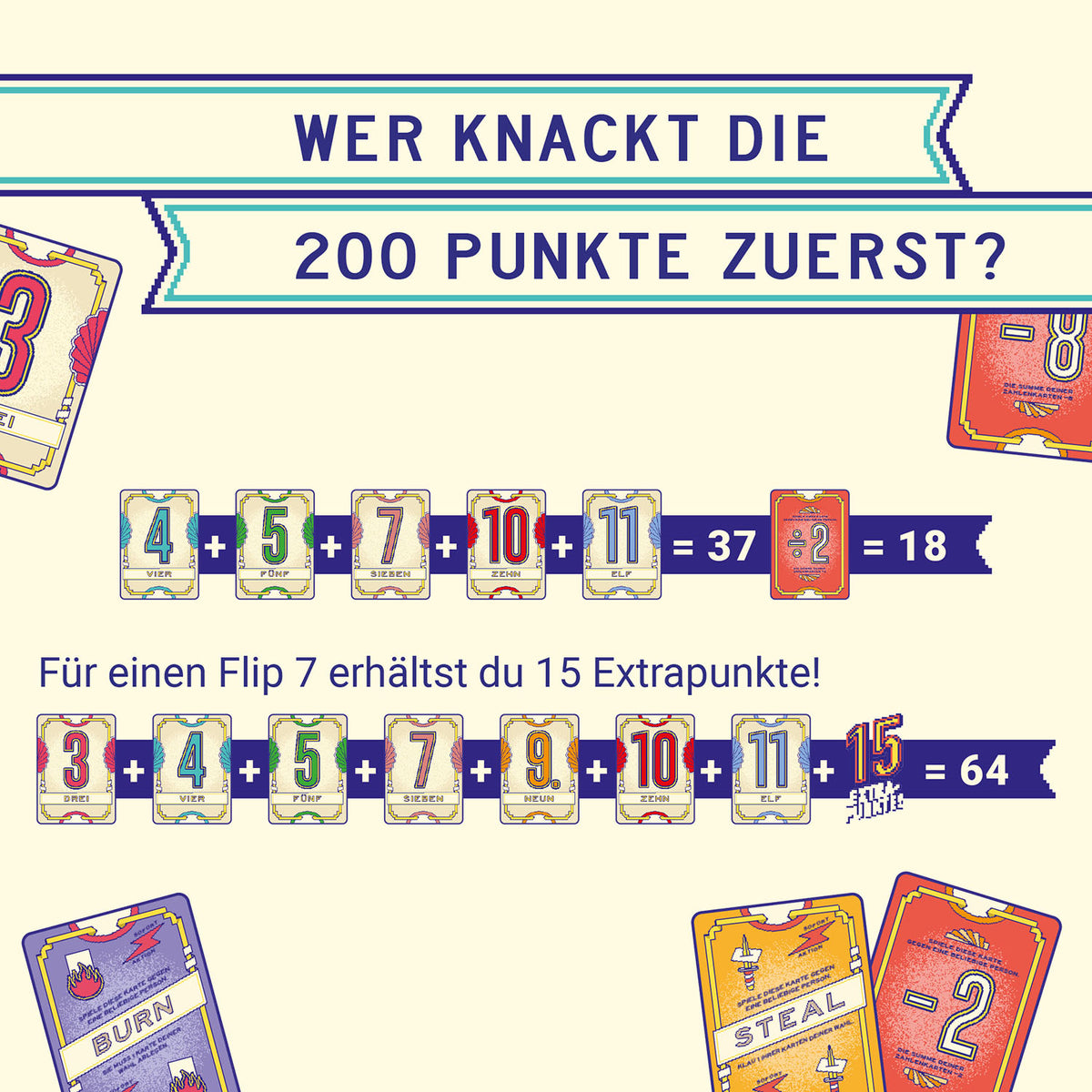 Flip 7 Totally Evil