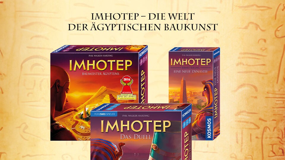 Die ganze Welt von IMHOTEP: