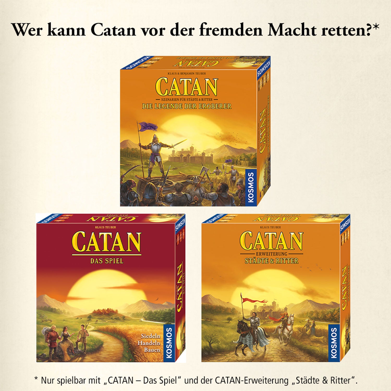 CATAN - Die Legende der Eroberer