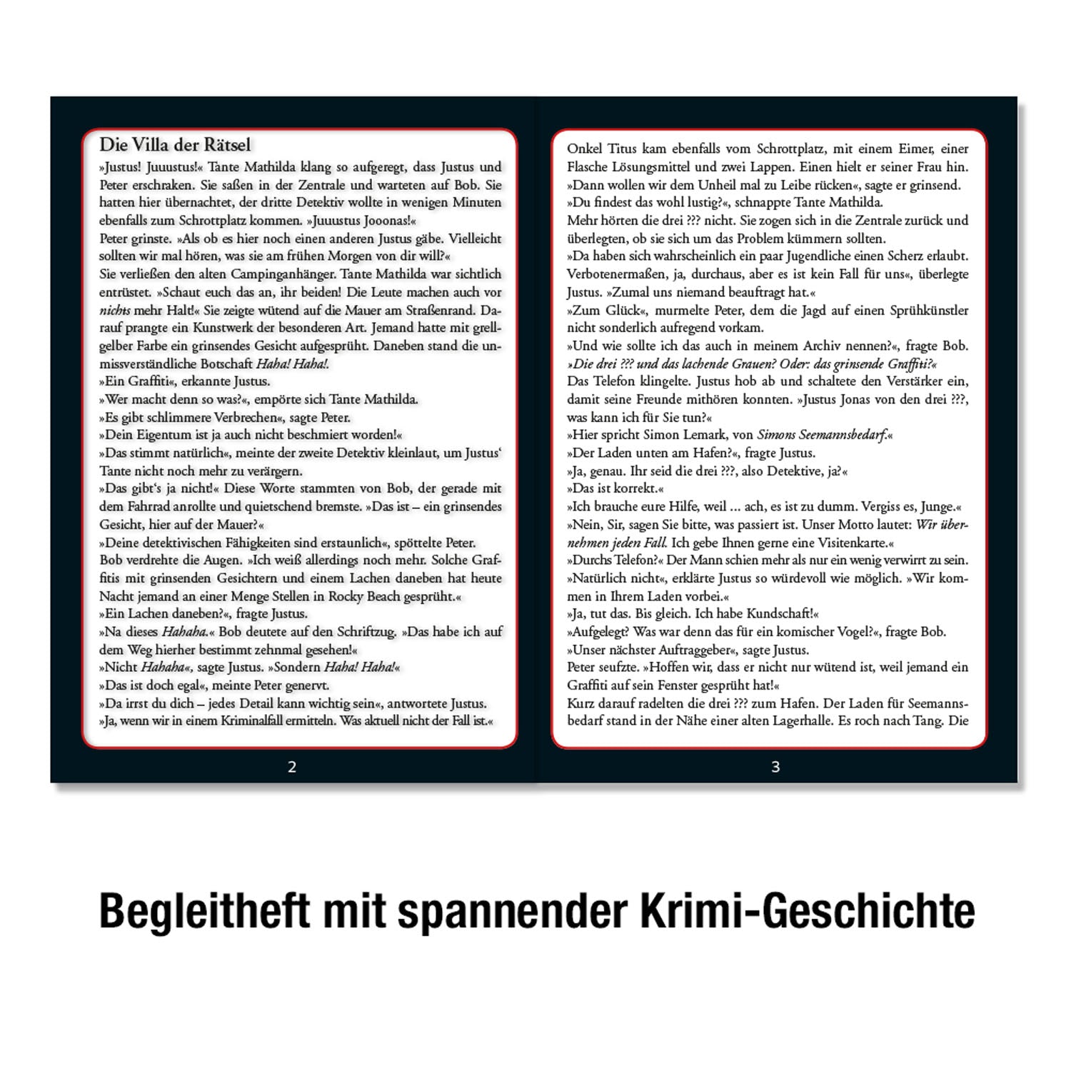 Krimi Puzzle: Die drei ??? - Die Villa der Rätsel