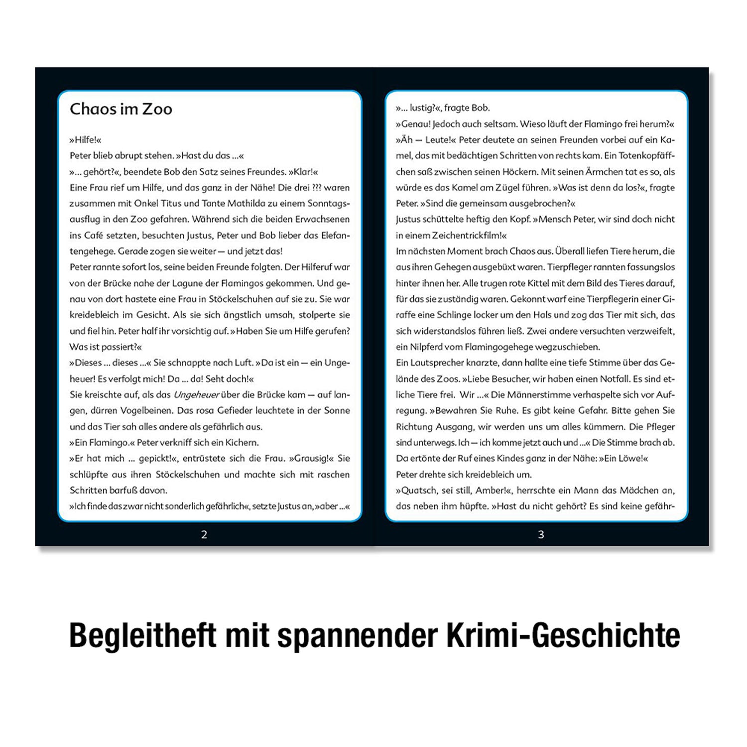 Krimi Puzzle: Die drei ??? Kids - Chaos im Zoo