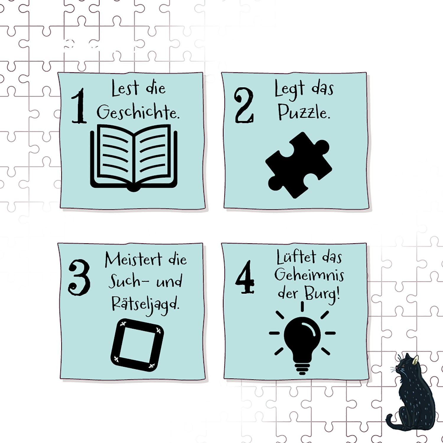 Story Puzzle: Die Schule der magischen Tiere - Endlich ausgegeistert!