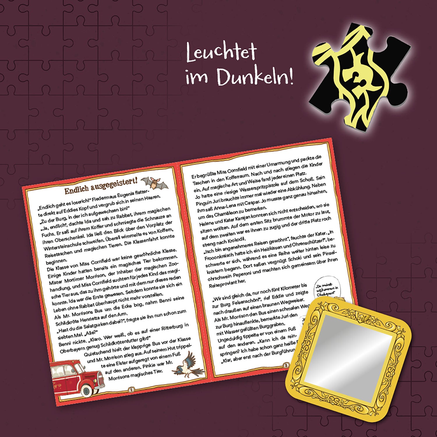 Story Puzzle: Die Schule der magischen Tiere - Endlich ausgegeistert!